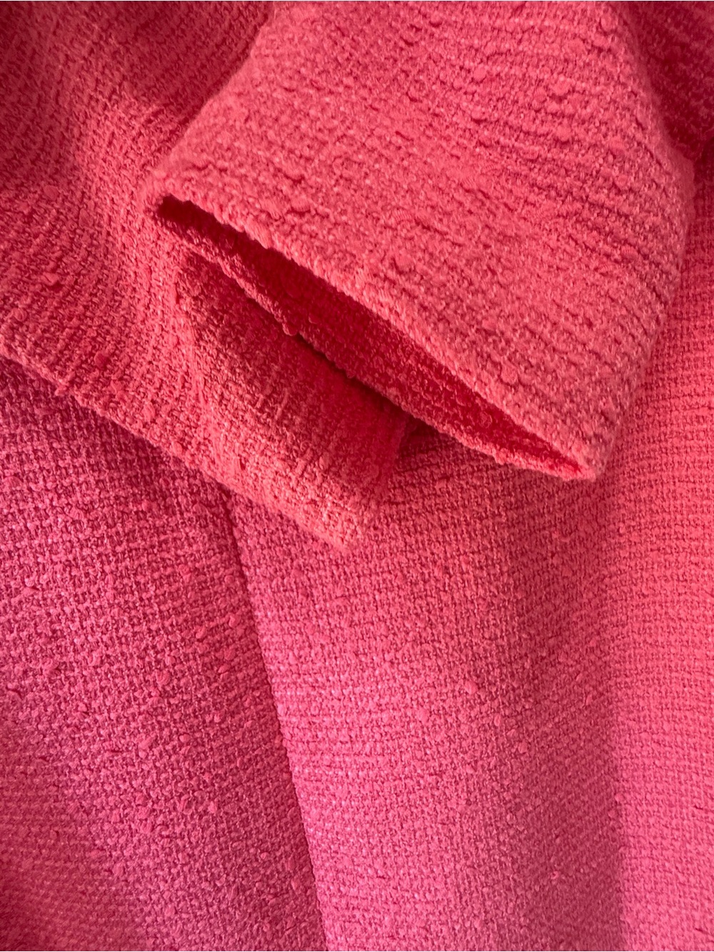 Tuckernuck Hot Pink Bouclé Mini Dress with Braided Trim - Picture 4 of 16